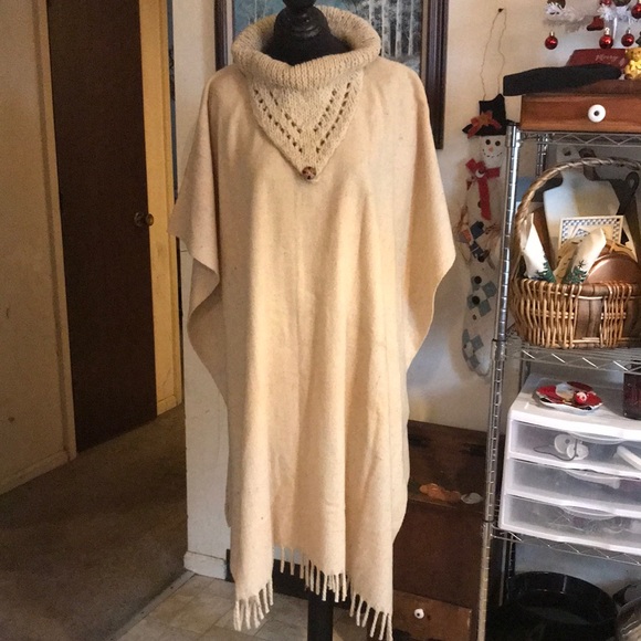 Sweaters Handmade Wool Crocheted Blanket Shawl Poshmark